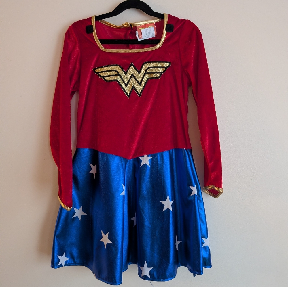 Wonder Woman Hero Kids Costume - Red and Blue